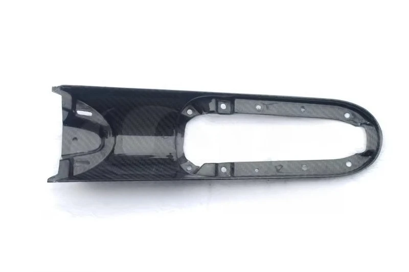 Trade Assurance Carbon Fiber Center Console Fit For 2003-2014 Gallardo LP550 LP560 LP570 Gear Surround Replacement